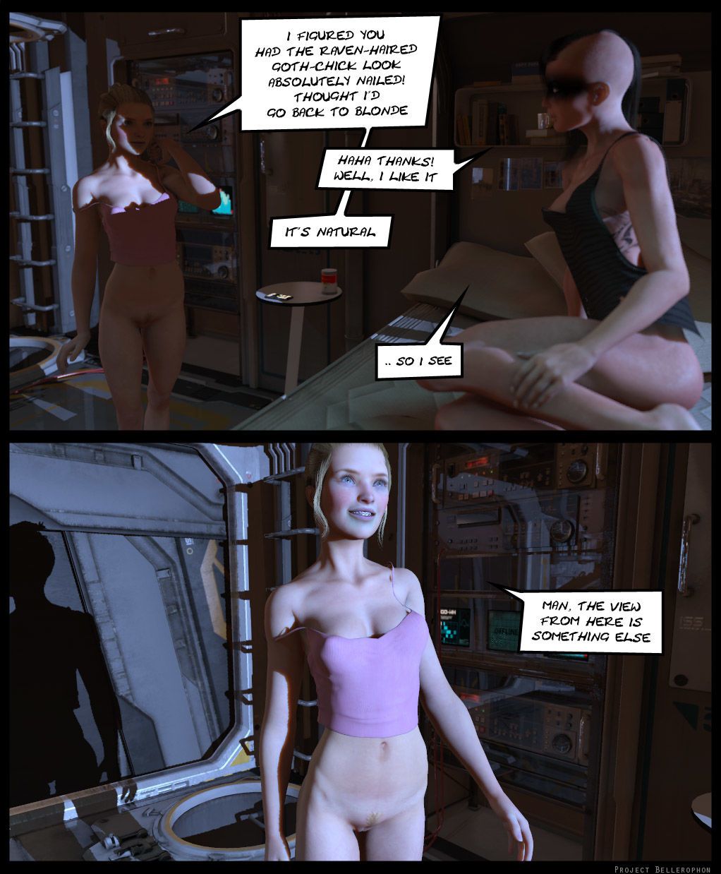 Project Bellerophon Comic 14 Firmware Part 2 At 3d Sex Pics