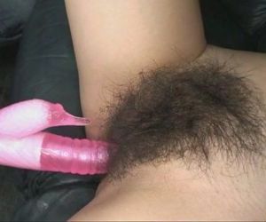 Kaoru Hairy Pussy Gets Filled With Toys - 8 min