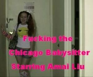 Fuckin the Chicago babysitter starring Amai Liu - 4 min