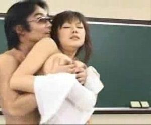 Horny Asian Teacher - 3 min
