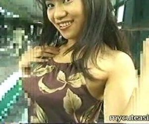 Sexy Asian getting nice and naked - 5 min