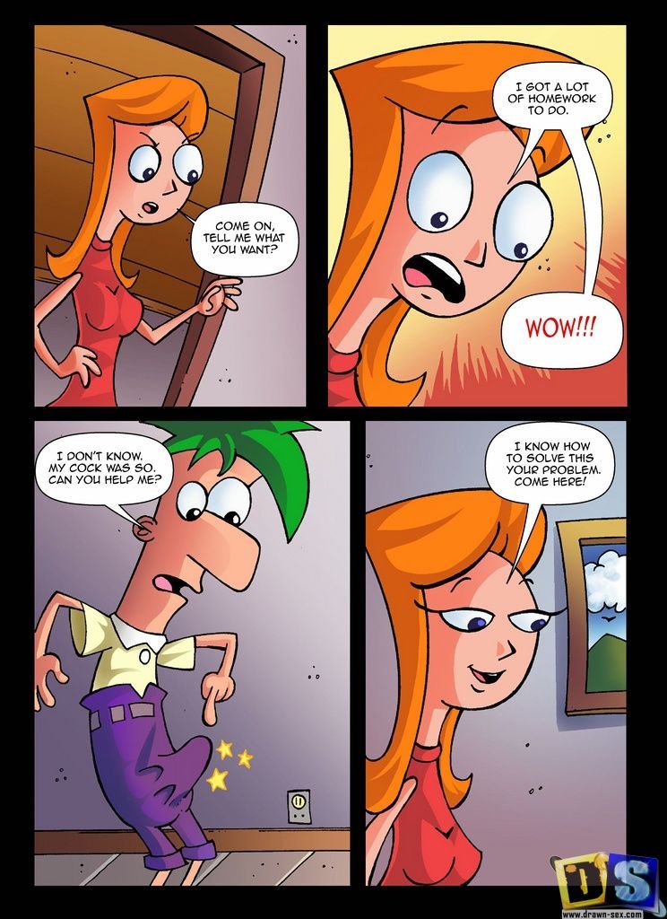 Phineas And Ferb Naked Comics
