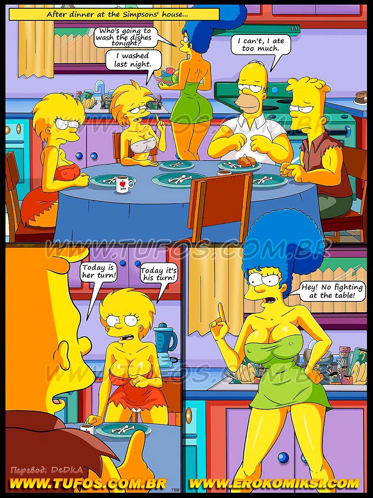 Porno die comic simpsons Simpsons Hentai