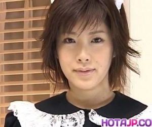 Kasumi Uehara maid is fucked with vibrator - 10 min