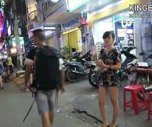 North Korean Defector Picking Up Thai Girls! - 10 min HD